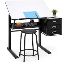 Check spelling or type a new query. Best Choice Products Drawing Drafting Craft Art Table Folding Adjustable Desk W Stool Black White Buy Drawing Drafting Craft Art Table Tiltable Tabletop Ergonomic Laptop Desk Product On Alibaba Com