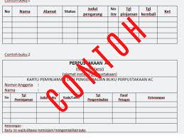 Baik itu sebagai balasan dari surat keluar anda ataupun karena inisiatif dari pihak lain. Contoh Buku Peminjaman Perpustakaan Download Buku Deepublish