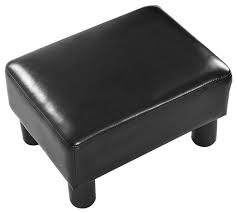 Check spelling or type a new query. Costway Small Ottoman Footrest Pu Leather Footstool Rectangular Seat Stool Midcentury Footstools And Ottomans By Goplus Corp Houzz