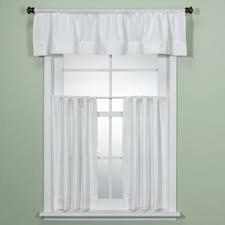 maison white kitchen window curtain