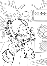 Click on the image to view the rock star coloring page. Rock Star Coloring Pages Star Coloring Pages Coloring Pages Cool Coloring Pages