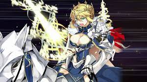 Fate/Grand Order】アルトリア・ペンドラゴン〔ランサー〕宝具＋ＥＸアタック【FGO】Artoria Pendragon〔Lancer〕Noble  Phantasm＋EXattack - YouTube
