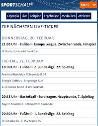 News, videos, ticker und ergebnisse immer und überall dabei. Sportschau Liveticker Download Shareware De