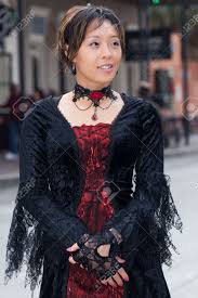 Maybe you would like to learn more about one of these? Portrait Of Asian Girl In Black Victorian Dress Stock Photo Picture And Royalty Free Image Image 48296027