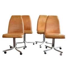 Enjoy free shipping on most stuff, even big stuff. Rolling Dining Room Chair 4 For Sale On 1stdibs