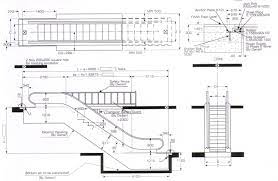 Escalator Lay Out And Dimension Escalator Elevator Design Architecture Details