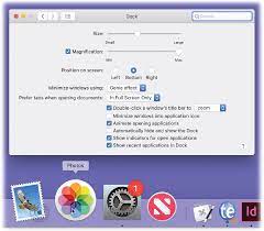 Any active display can have a menu bar now. 4 Dock Desktop Toolbars Macos Catalina The Missing Manual Book