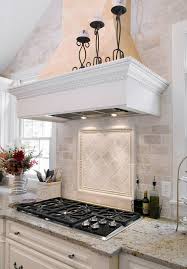 Ivory Travertine 4 X 4 On A Diamond Pattern Trendy Kitchen Backsplash Kitchen Wall Tiles Backsplash Kitchen Marble