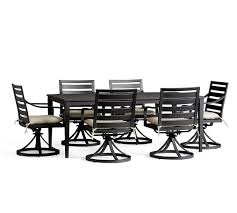 Current price $76.84 $ 76. Campbell Dining Table 6 Swivel Chairs Gray Pottery Barn