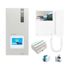 Kit videocitofonico 2 fili simplebus composto da: Kit Monofamiliare Videocitofonico Comelit 2fili Simplebus Comelit 8461m Shop Cozzolino S R L
