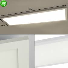 Raum Wohn Lampe Decken Und Ein Panel Led Alu Strahler