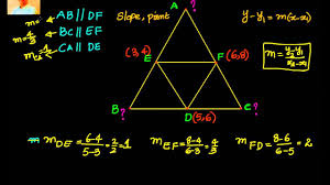 More images for how to find the vertices of a triangle » Equations Of Sides Of A Triangle Given Midpoints Of The Vertices Youtube