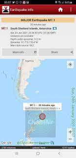 Edinburgh scotland, january 24 (ani): Civmilair On Twitter Major Earthquake M7 1 South Shetland Islands Antarctica Sat 23 Jan 2021 23 36 53 Utc