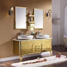 Get amazing bathroom design ideas and decorating inspiration from elledecor.com. China Luxury Bathroom Cabinet Furniture New Design Waterproof Bathroom Granite Gold Vanity Cabinets China Bathroom Cabinet Bathroom Vanity
