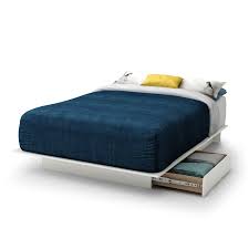 Product title euroco queen wooden platform bed with drawer, gray average rating: Hartholz Plattform Bett Rahmenlose Bett Queen Bett Rahmen Mit Lagerung Unter Modernen King Si Bed Frame With Storage Platform Bed With Storage Bed With Drawers