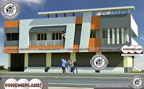 Shop With Living Quarters 65 Modern Two Storey Homes Plan Designs Shop With Living Quarters House Plans Modern House Exterior