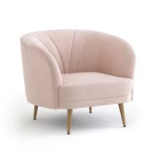 Découvrez nos prix réduits sur des 10aines de références «fauteuil club». Fauteuil Velours Leone Rose Pastel La Redoute Interieurs La Redoute