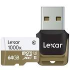 1000x 64GB MicroSDHC UHS-II Memory Card (Up to 150MB/s Read) Lexar
