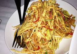 Boil and simmer the sambal rujak. Resipi Kerabu Mangga Muda Ala Thai Hanya Perlu Satu Langkah Sahaja Makanlena