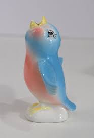 Black Bird With Orange Shoulders Nib Vintage Cannon Falls Bluebird Blue Bird Pie Vent 3 75 In 2020 Pie Bird Blue Bird Vintage Ornaments