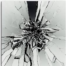 Large Black And White Framed Prints Uk East Urban Home Broken Glass On Black Background Framed Photographic Print On Canvas In 2020 Canvas Prints Kids Art Wall Frames Black Backgrounds