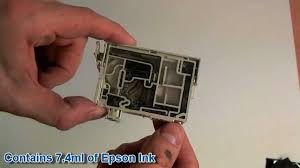 The refillable ink cartridges for epson cx4300are made similar to original cartridges; Inside Epson T0711 Black Cheetah Ink Cartridge Youtube