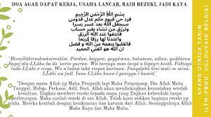 Ada usaha batin yang bisa anda lakukan untuk memajukan dan mengembangkan bisnis. Ayang Utriza Yakin On Twitter Salam Banyak Sekali Yg Bertanya Ttg Doa Rezeki Ini Doa Dari Imam Al Ghazali W 1111 Agar Dapat Pekerjaan Usaha Lancar Dagangan Laris Karir Naik Gaji Nambah Intinya Agar
