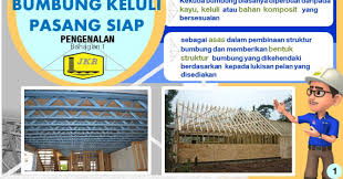 Kerangka bumbung rata terdiri daripada kayu, besi, rasuk konkrit atau 4. Kekuda Bumbung Shefalitayal