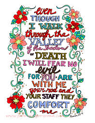 16 bible verse coloring pages for your church's children. Psalm 23 4 Sunday Doodle From Victory Road