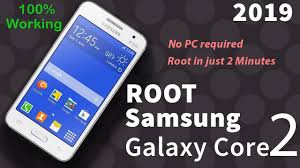 100 Working How To Root Samsung Galaxy Core 2 Sm G355h Sm G355hn Without Pc Youtube