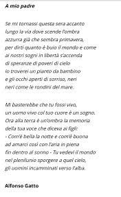 Libri , poesie — patriziaercole @ 9:51 pm. A Mio Padre Padri Poesia Pianto