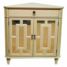 Product title sawdust city corner cabinet top hutch, black average rating: Rook 2 Door Corner Accent Cabinet World Menagerie