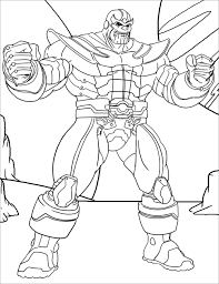 Click the awesome infinity gauntlet coloring pages to view printable version or color it online (compatible with ipad and android tablets). Thanos Drawing Kids Novocom Top