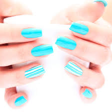 Light blue polish is such a pretty color for summer and spring pedicures. 35 Fabulous Summer Nail Colors Naildesignsjournal Com