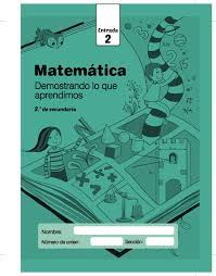 Marzo 2, 2021 a las 6:20 pm. Calameo Cuadernillos Secundaria Matematica Entrada Cuadernillo Entrada2 Matematica 2do Grado