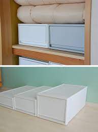 楽天市場 中が透けない 収納ボックス 高さ30cm 奥行74 cm 4個セット 幅39 押入れ クローゼット 収納ケース 引き出し 日本製 ポリプロピレン衣装ケース 押入れ収納 クローゼット収納 jej 送料無料 くらしのｅショップ 収納ケース 引き出し クローゼット 収納