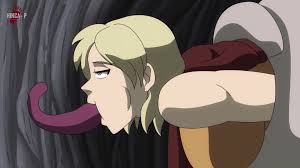 Monster vore devouring a stunning body of Ada Wong