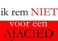 There is no doubt that this match will be eventful. 38 Ideeen Over Anti Ajax For Life Voetbal Humor Voetbal Uitspraken Grappig