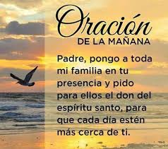 Oracion De La Manana Oraciones Reflexiones De Dios Espiritu Santo Para estar en comunión con dios, es necesaria la presencia del espíritu santo, y podemos lograrlo a través de la oración al espíritu santo. oracion de la manana oraciones