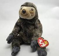 Ty Beanie Babies - Slowpoke the Sloth