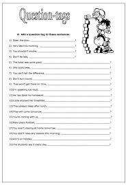 64 Free Tag Questions Worksheets This Or That Questions Worksheets Free Tag Question