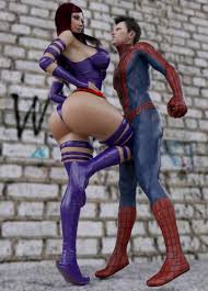 Rule34 - If it exists, there is porn of it  guhzcoituz, peter parker,  psylocke, spider-man  4341219