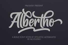 Looking for handwriting, invitation, wedding fonts? Albertho Free Font Download