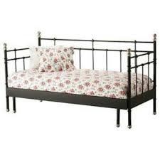 Included are 3 under bed drawers for storage. Ikea Tromsnes Black Metal Daybed Furniture Home Living Furniture Bed Frames Mattresses On Carousell