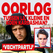 Met je prada's in de modder, fashion boy, costa niet zo brava, monthly listeners: Vechtpartij Tussen Lil Kleine En Koen Kardashian Ditjes Datjes