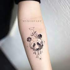 Bai Bai Small Black Geometric Panda Spirit Animal Temporary Tattoo Tattoos Tattoo Panda Tattoo Sheets