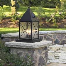 Pier Mount Exterior Lighting On Brick Columns Google Search Outdoor Pillar Lights Outdoor Lamp Posts Outdoor Post Lights