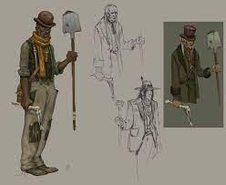 Kotaku Gaming Reviews News Tips And More Red Dead Redemption Concept Art Character Concept Concept Art