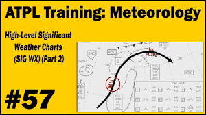 Atpl Training Meteorology 57 High Level Significant Weather Charts Sig Wx Part 2