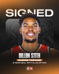SIGNED ✍️ The Cairns Taipans have announced the signing of  American-Australian Dillon Stith